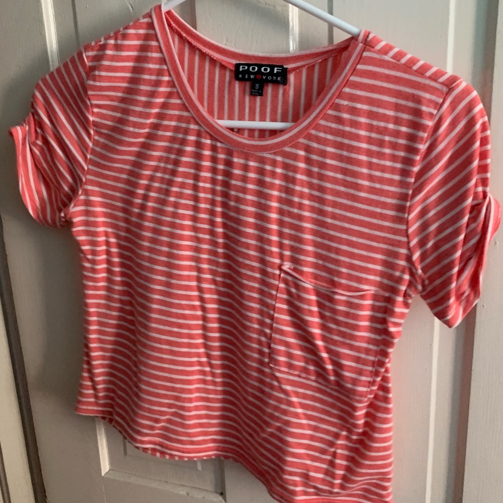 Stripped Crop Top